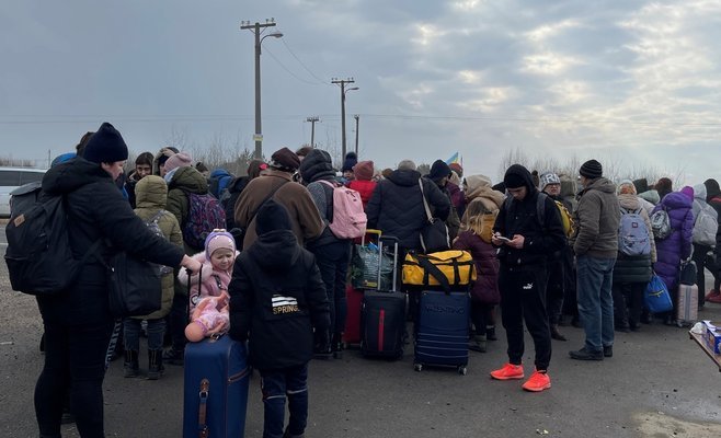 На украинских беженцев Чехия потратила 7,2 млрд крон