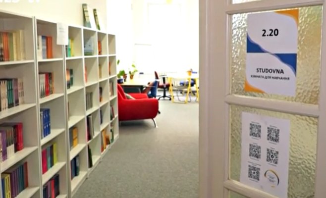 В Праге отрылась библиотека для украинских беженцев