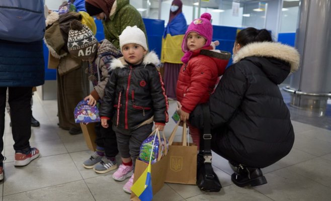 В Чехии запустили кампанию в поддержку украинских беженцев
