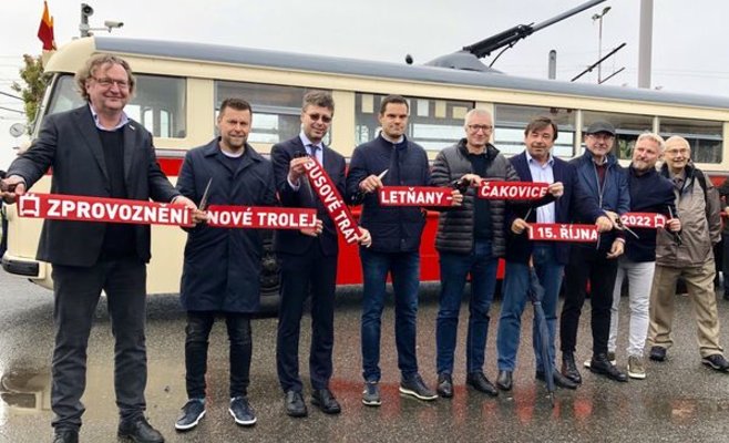 Спустя 50 лет в Праге снова начнут ходить троллейбусы