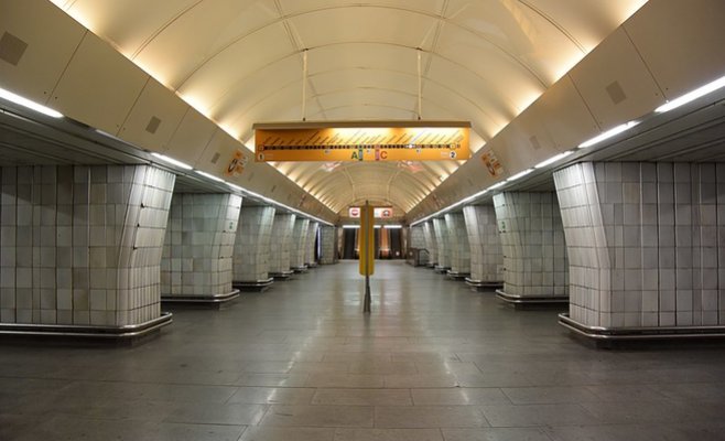 В Праге реконструируют станцию метро «Ческоморавска»