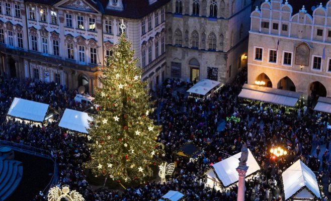 В Праге заработали традиционные рождественские ярмарки