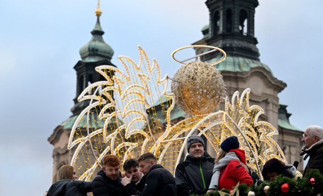 В Праге заработали традиционные рождественские ярмарки