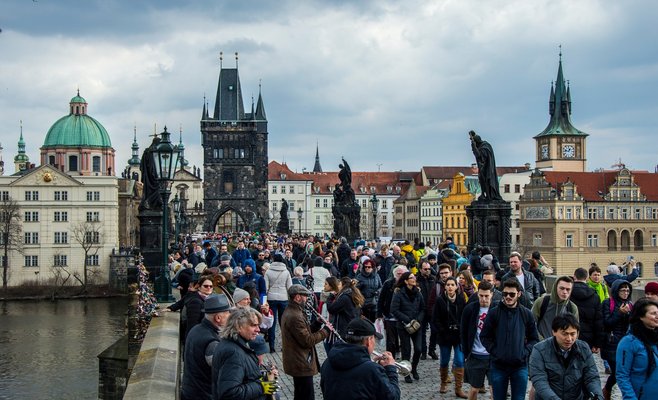 Население в Чехии увеличилось за счет миграции