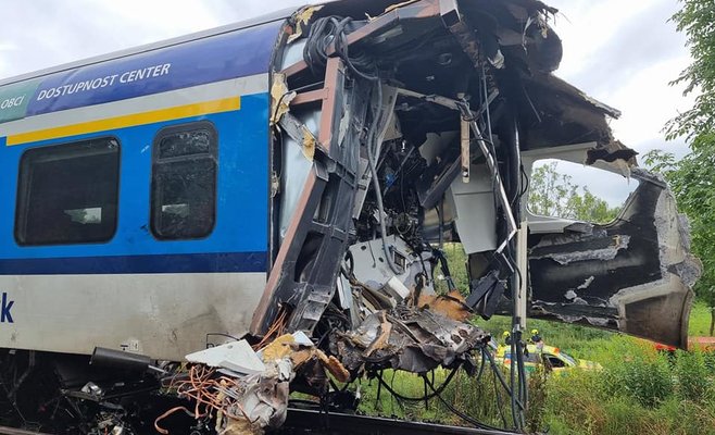 В прошлом году количество аварий на чешских железных дорогах увеличилось