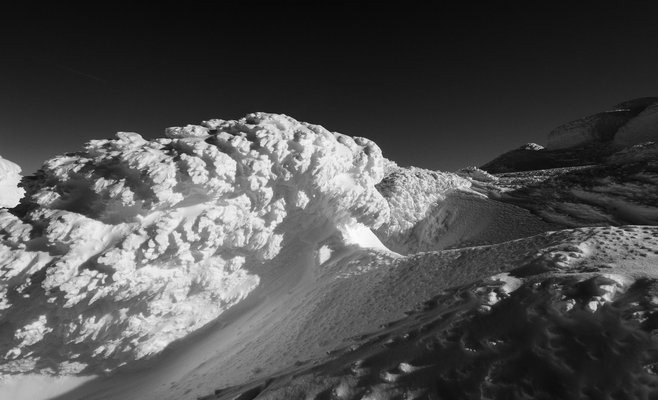 Три большие лавины сошли в горах Крконоше