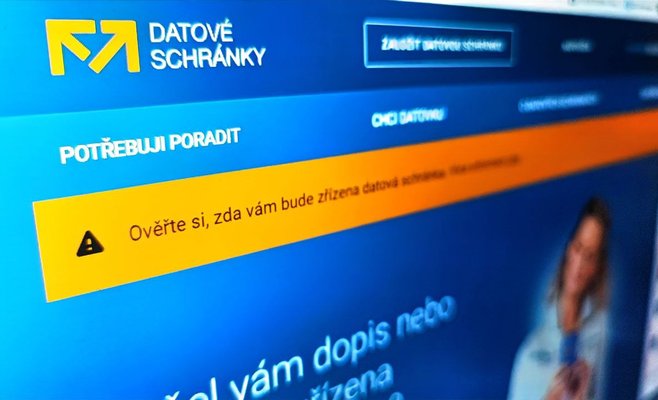 МВД Чехии оштрафовали за ящики для хранения данных (datové schranky)