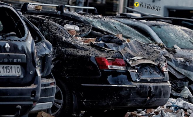 Киев подвергся еще одному массированному авиаудару, один погибший, семь раненых