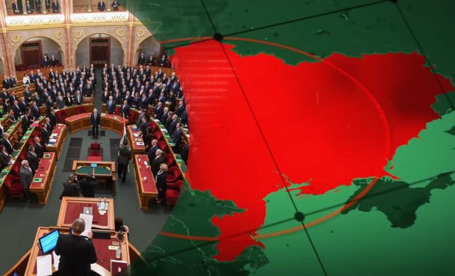 Правительство Венгрии показало карту Украины без Крыма