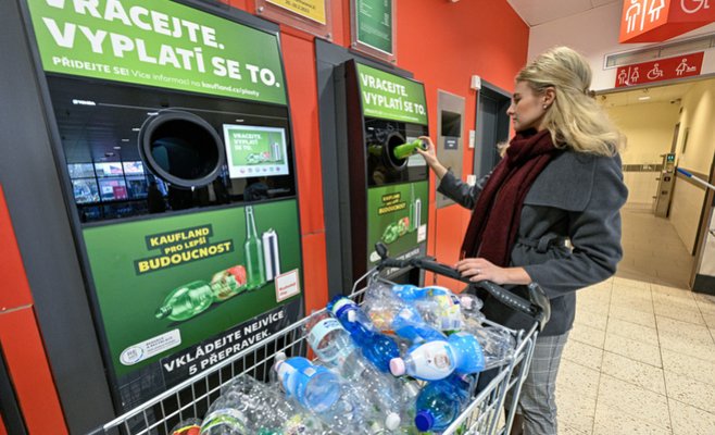 Kaufland и Lidl расширят тестирование ПЭТ-бутылок и банок на возврат