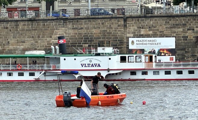 В пражской Влтаве найден мертвый мужчина
