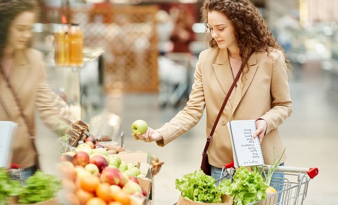 Инфляция замедлилась и опустилась ниже 9%
