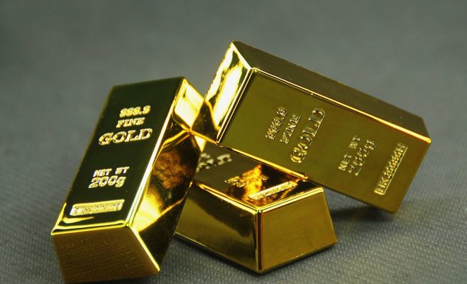 Цена на золото упала