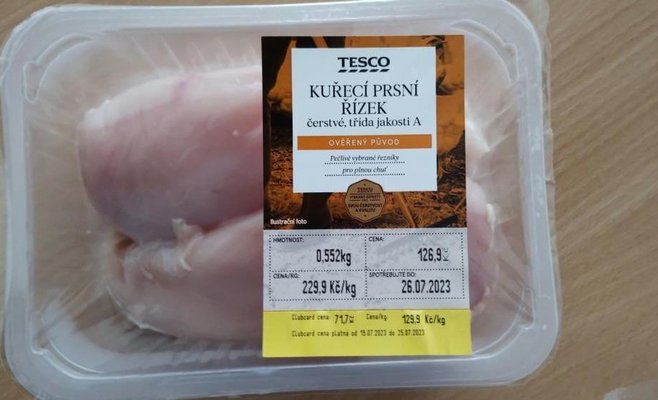 Инспекция предупреждает об опасности куриного мяса из Tesco