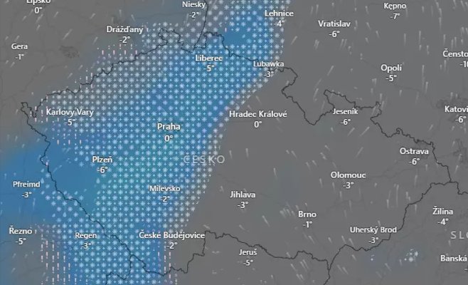 В выходные на всю Чехию надвигается гололед, предупреждают метеорологи. Будьте осторожны сегодня вечером