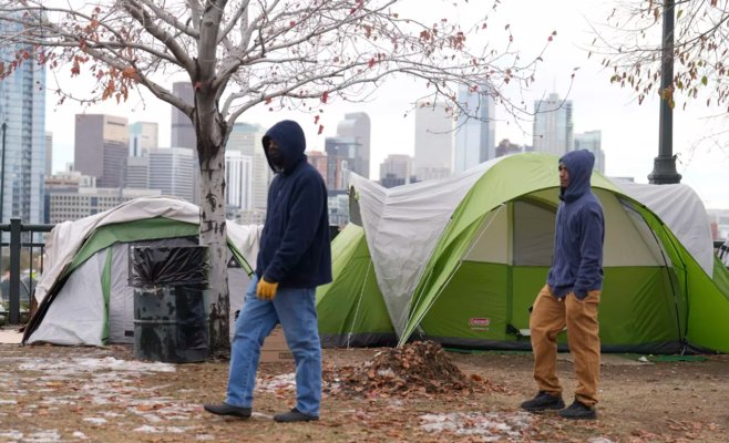 В США насчитывается рекордное количество бездомных. Число бездомных выросло на 12 процентов по сравнению с прошлым годом