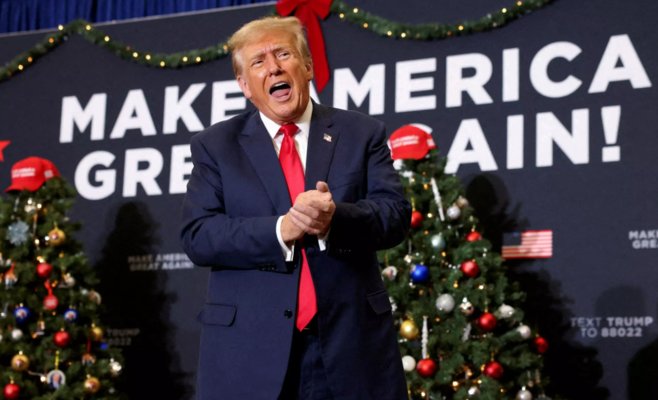 Сгнить в аду - пожелал Трамп своим оппонентам на Рождество