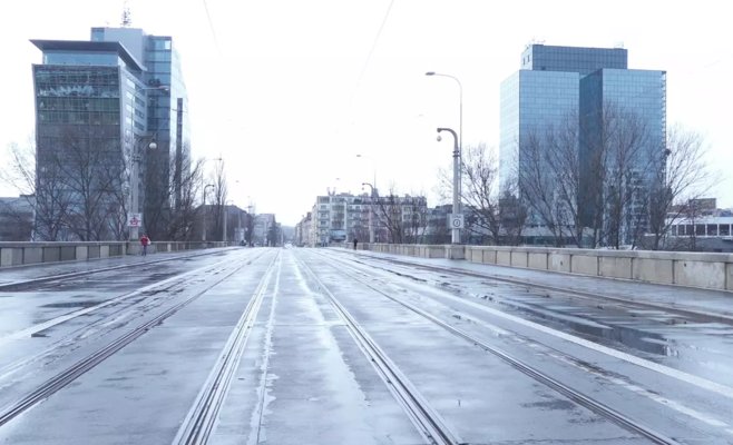 Прага закрыла Либенский мост для трамваев из-за его катастрофического состояния