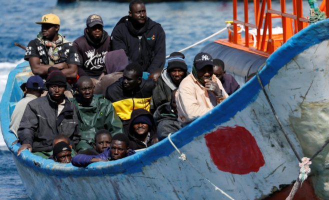 Испания и ЕС хотят остановить поток мигрантов на Канарские острова. В январе на Канарские острова прибыло 7 270 мигрантов.