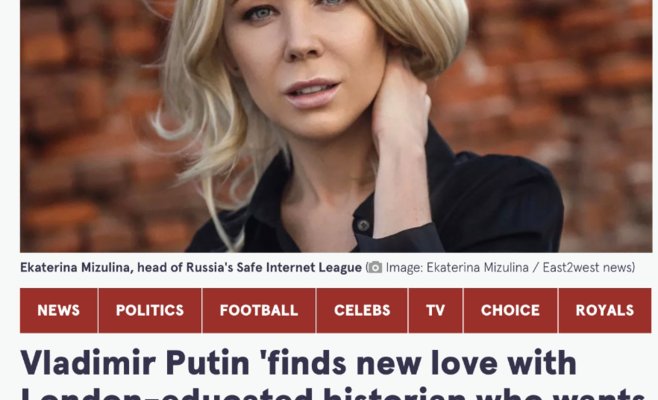 Новая любовь Путина? Жесткий цензор российского интернета, утверждают СМИ