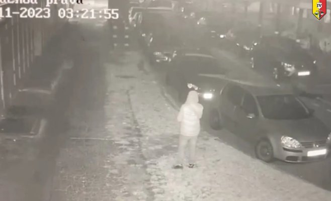 Призраком пражских улиц с десятками ограбленных машин оказалась девушка. Редкость, сообщает полиция.