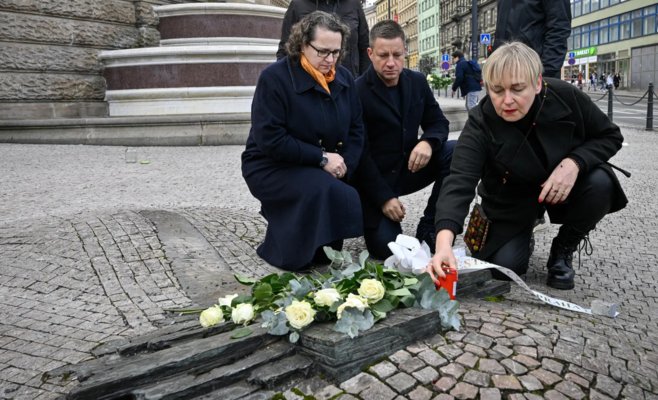 Пражане вспоминают 55 лет со дня самосожжения Яна Зайице