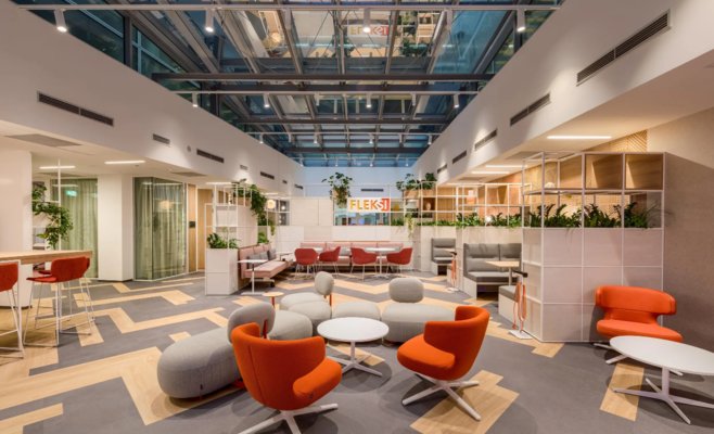 Пражские офисы с гибким графиком работы занимают второе место по привлекательности в Европе