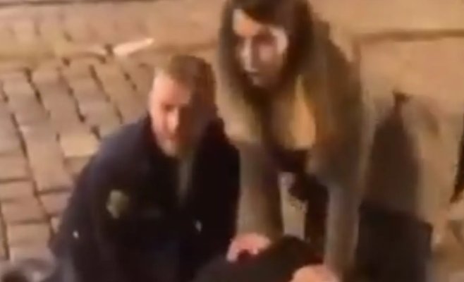 Девушку, на которую напал пьяный полицейский, пришлось оперировать