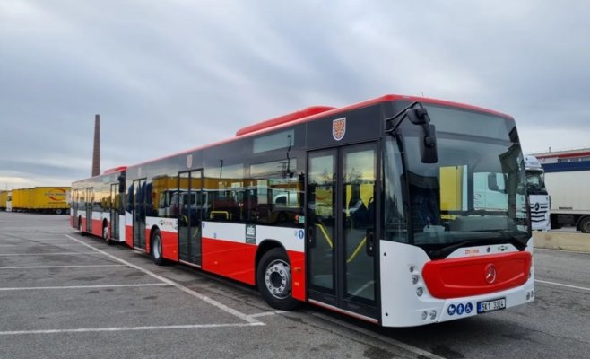 Пассажир набросился на водителя автобуса в Брно