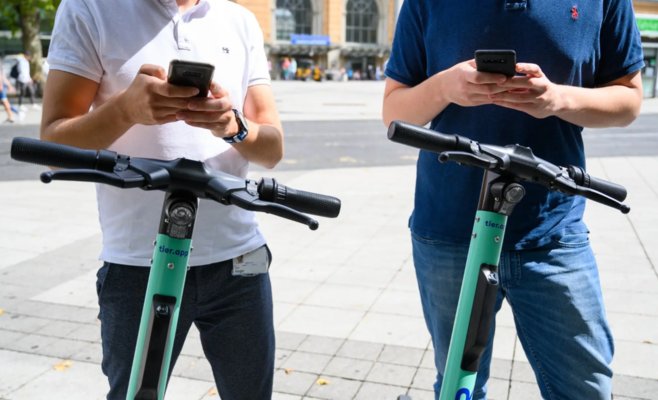 Немецкий город запрещает совместное использование электросамокатов