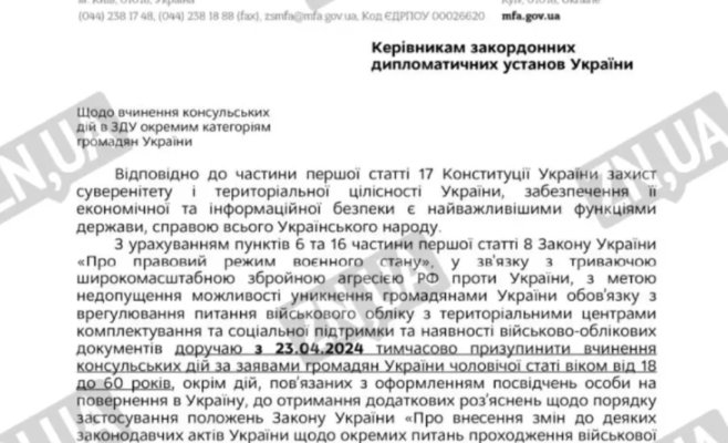 Украинцам призывного возраста больше не могут помочь их консульства за рубежом. Разве что они помогут им вернуться домой.