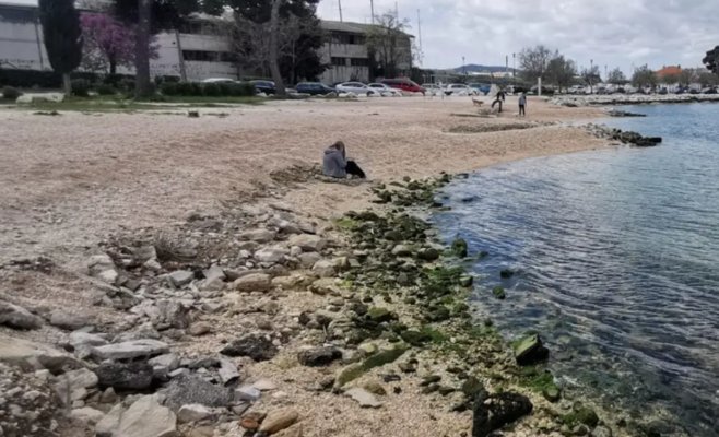 Хорватский пляж загрязнен высокотоксичным асбестом