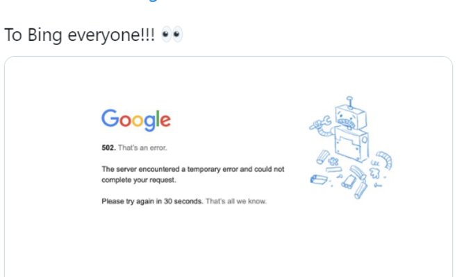 В Google произошел глобальный сбой