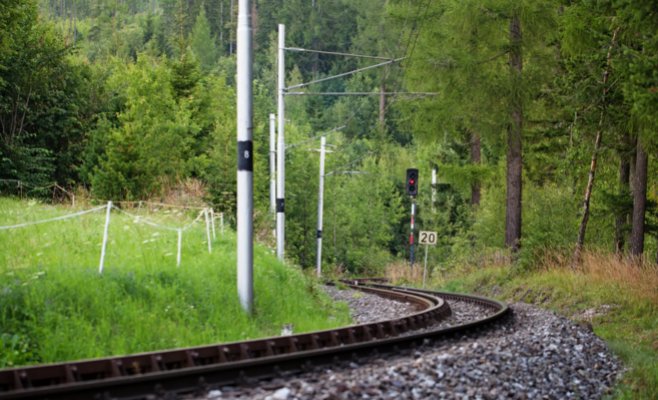 Мужчину сбил поезд, под Угерске-Градиште в результате чего он погиб