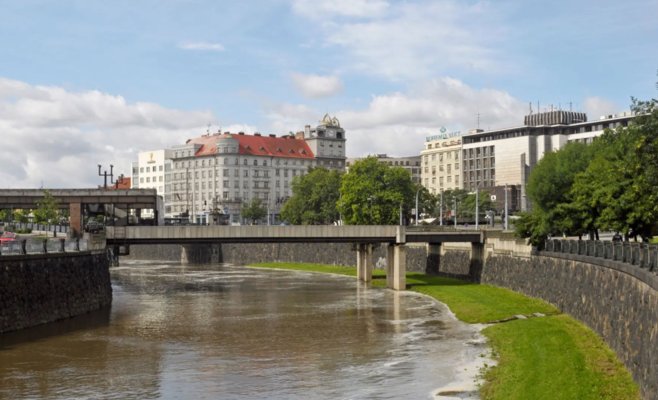 Словацкая туристка привлекла внимание полиции к человеческому черепу в центре Плзни в социальных сетях