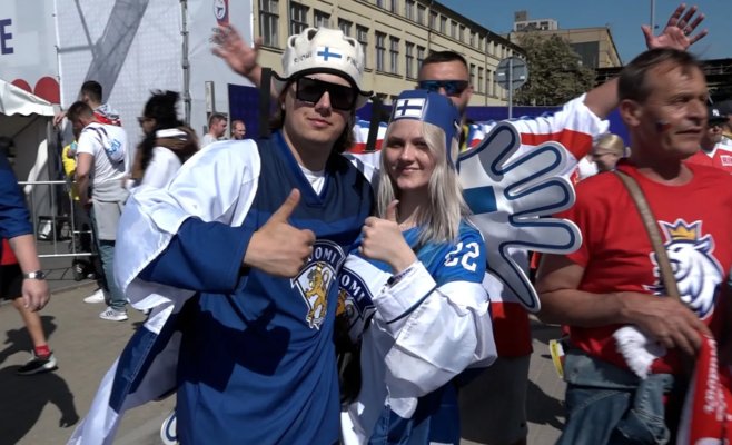 Дешевое пиво, отличная атмосфера, иностранные болельщики хвалят чемпионат по хоккею