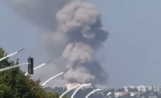 Украинцы направили британские ракеты на российский военный лагерь среди гражданского жилого фонда под Луганском