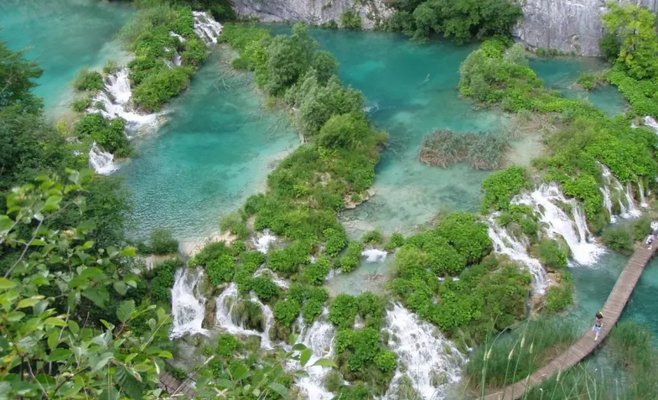 Тысяча крон за прогулку у Плитвицких озёр. Для одного человека