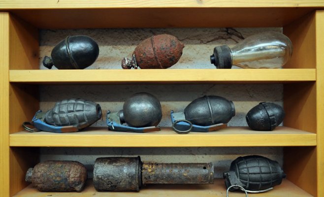 Польский школьник принес на урок неразорвавшуюся гранату