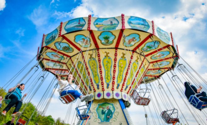 Отправляйтесь с детьми в парк развлечений «Мир Оскара». Вход бесплатный!