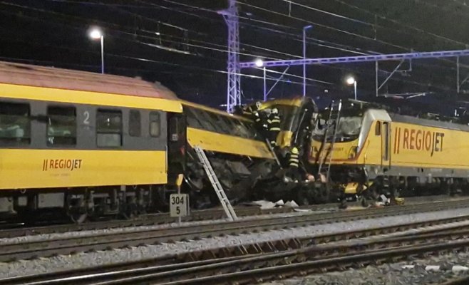 Поезд RegioJet проехал на красный свет, выявила инспекция