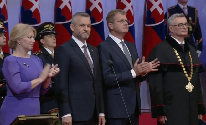 Петр Пеллегрини принёс присягу и стал шестым президентом Словакии