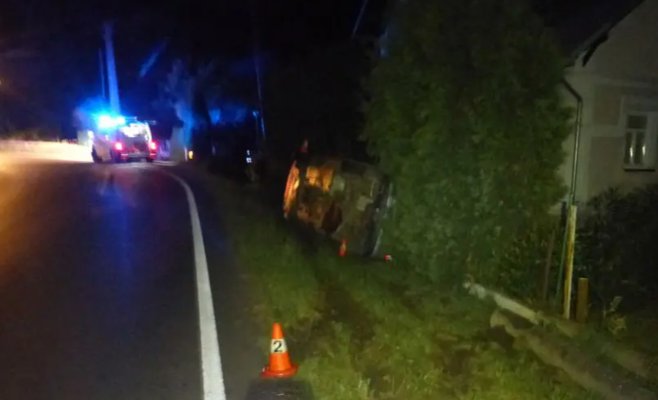 Пьяный водитель устроил аварию и сбежал с места происшествия, скрывшись у себя дома