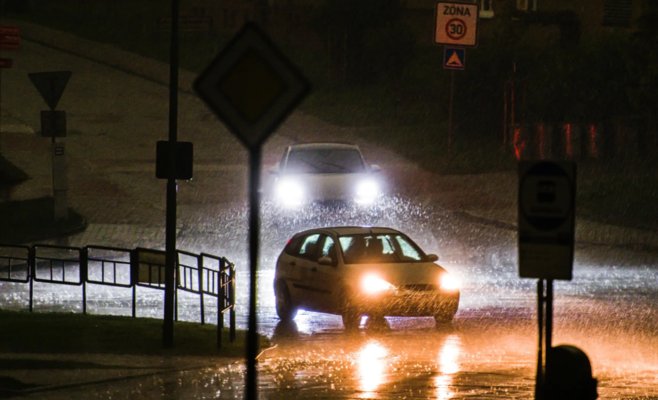 Грозы на Мораве ломали деревья. Вода проникла даже в театр Яначка, у музыкантов намокли инструменты