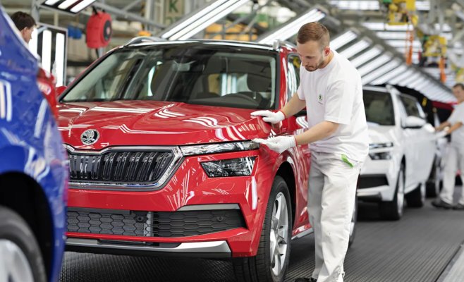 Продажи чешских автопроизводителей выросли на 18% в прошлом году