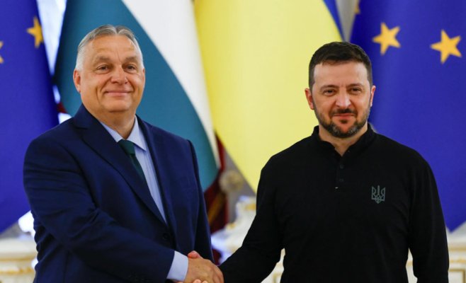 Орбан в Киеве: Призвал Зеленского рассмотреть возможность перемирия