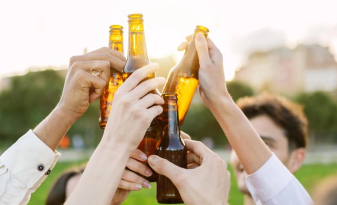 Пол-литра пива слишком много. Магазины откликаются на запросы молодежи и вводят полки с бутылками по 0,33 литра