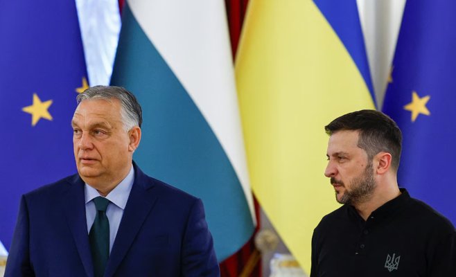 Орбан прибыл с 