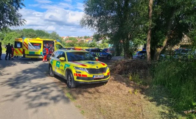 Рыбак потерял сознание у пруда в Ребешовице. Войтех спас его с помощью массажа сердца
