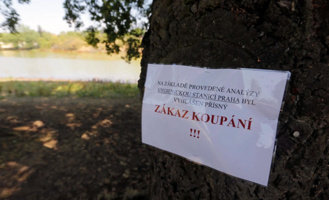 Пражские санитарные службы запретили купание в Шебераке